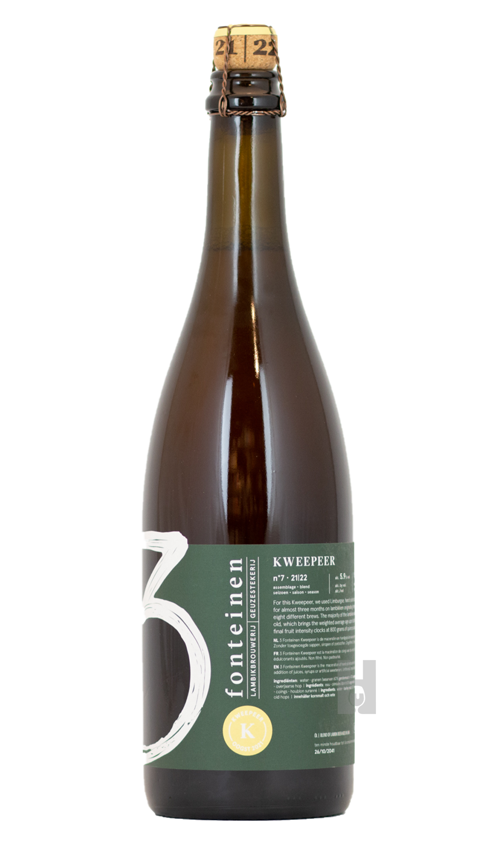 3 Fonteinen Kweepeer (season 21|22) Blend No. 7