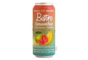 Energy City Brewing Bistro - Pink Guava & Banana Smoothie Energy City Brewing Bistro - Pink Guava & Banana Smoothie