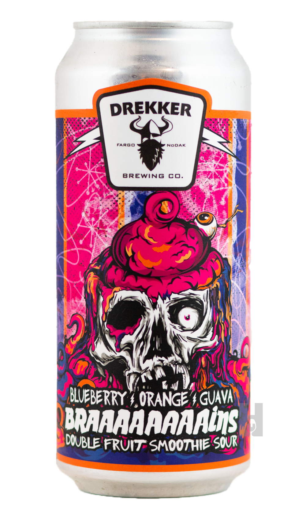 Drekker Braaaaaaaains - Blueberry, Orange, Guava