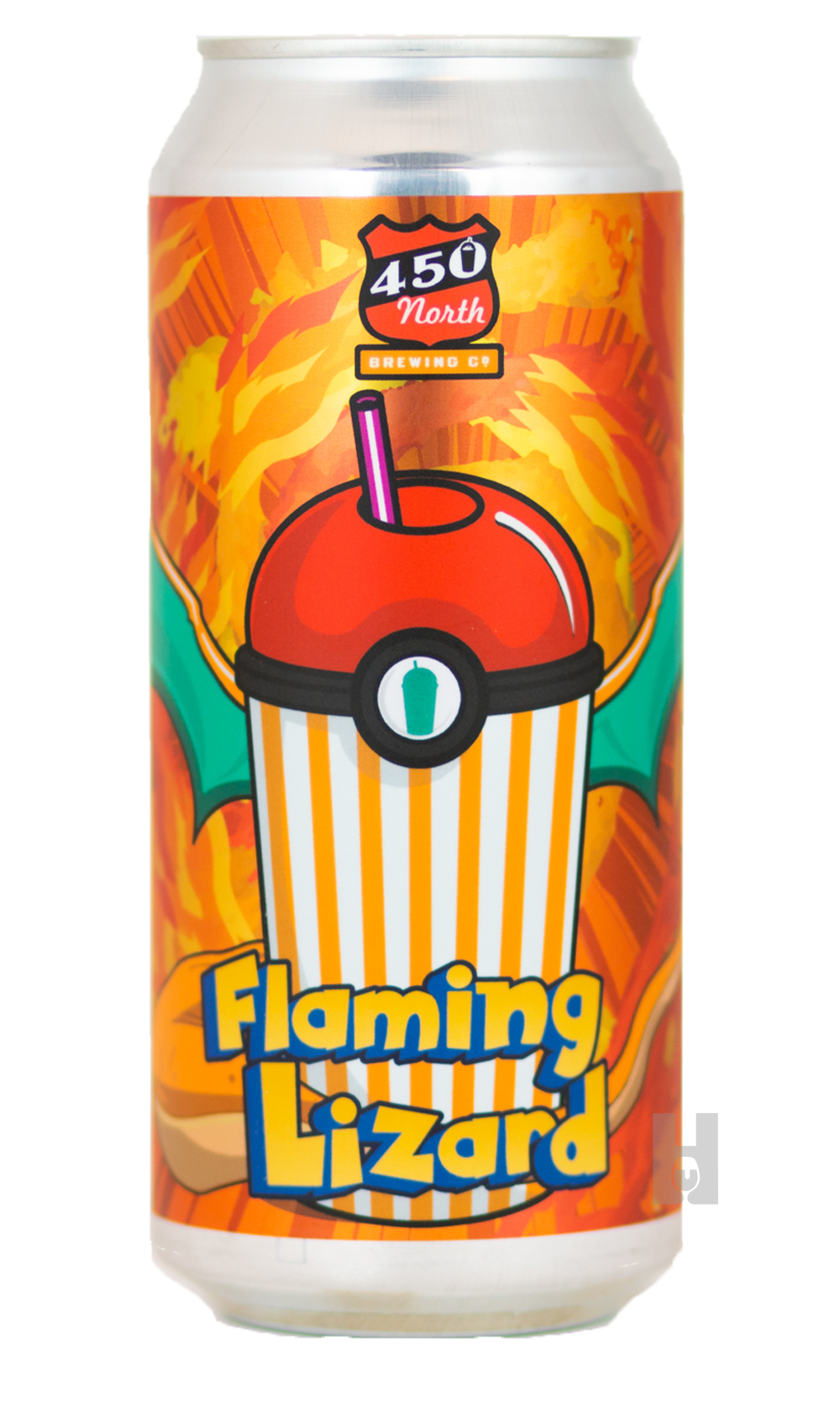 450 North SLUSHY XL Flaming Lizard XXL
