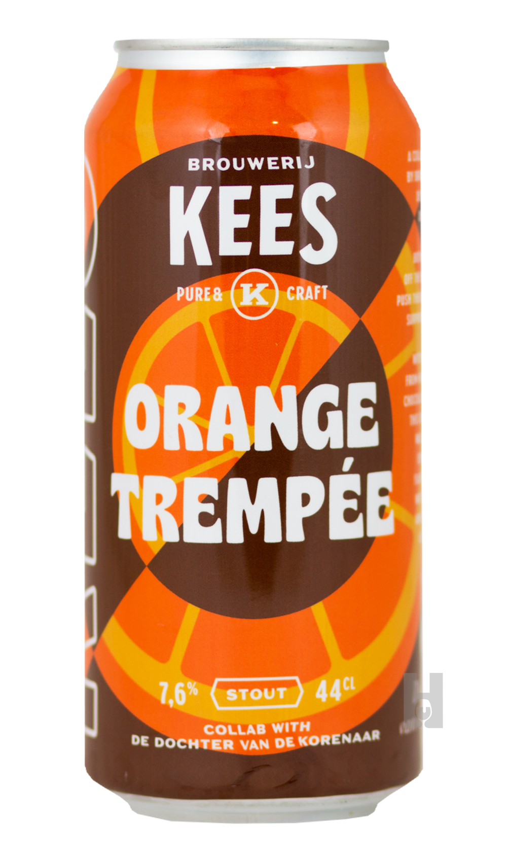 Kees Orange Trempée