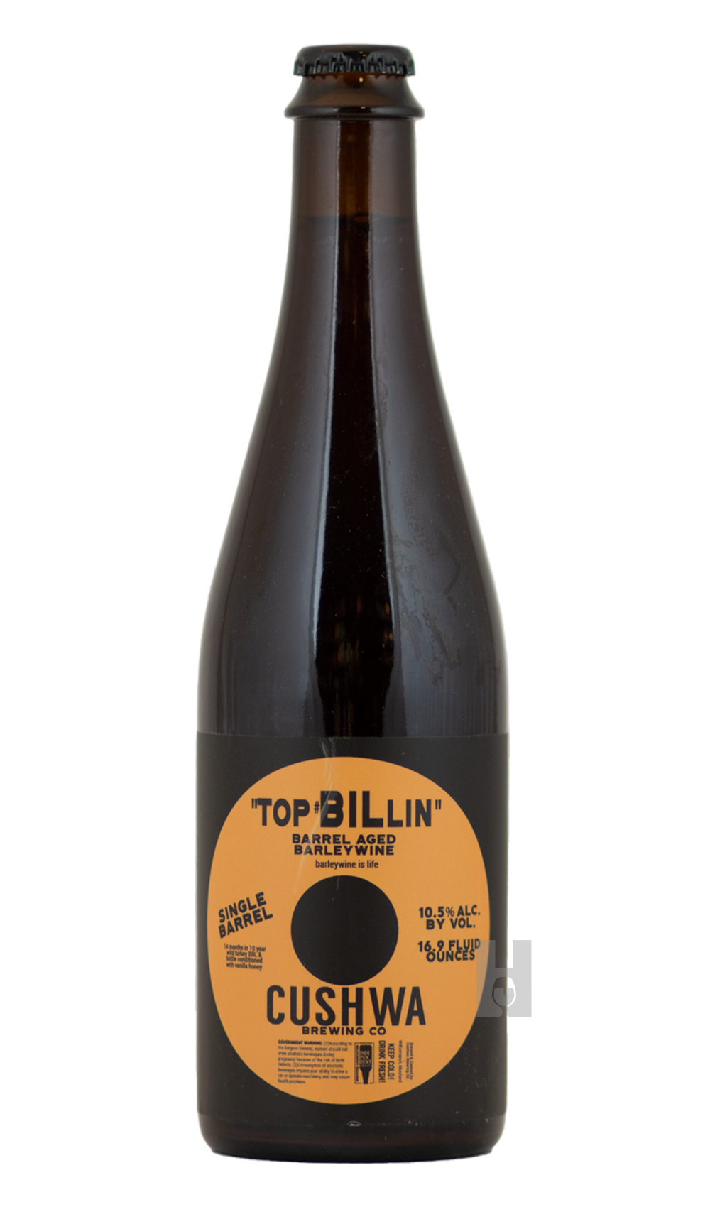 Cushwa Bourbon Barrel Aged Top Billin'