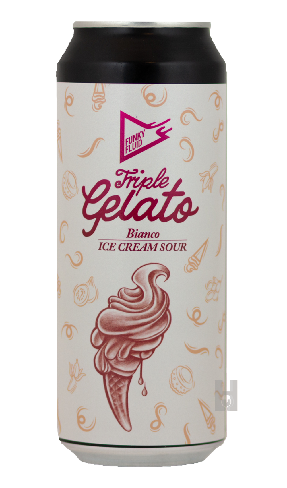 Funky Fluid Triple Gelato: Bianco