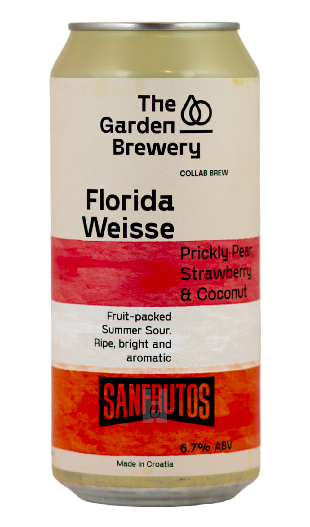 The Garden Florida Weisse Prickly Pear, Strawberry & Coconut