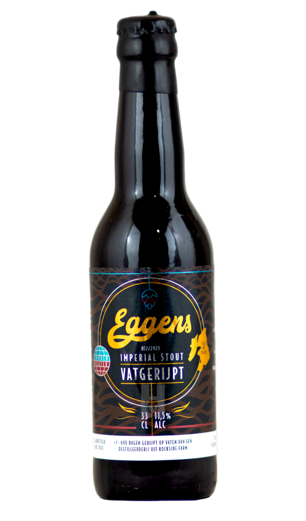 Eggens Imperial Stout Vatgerijpt 012/2023: Kilchoman 690 Dagen