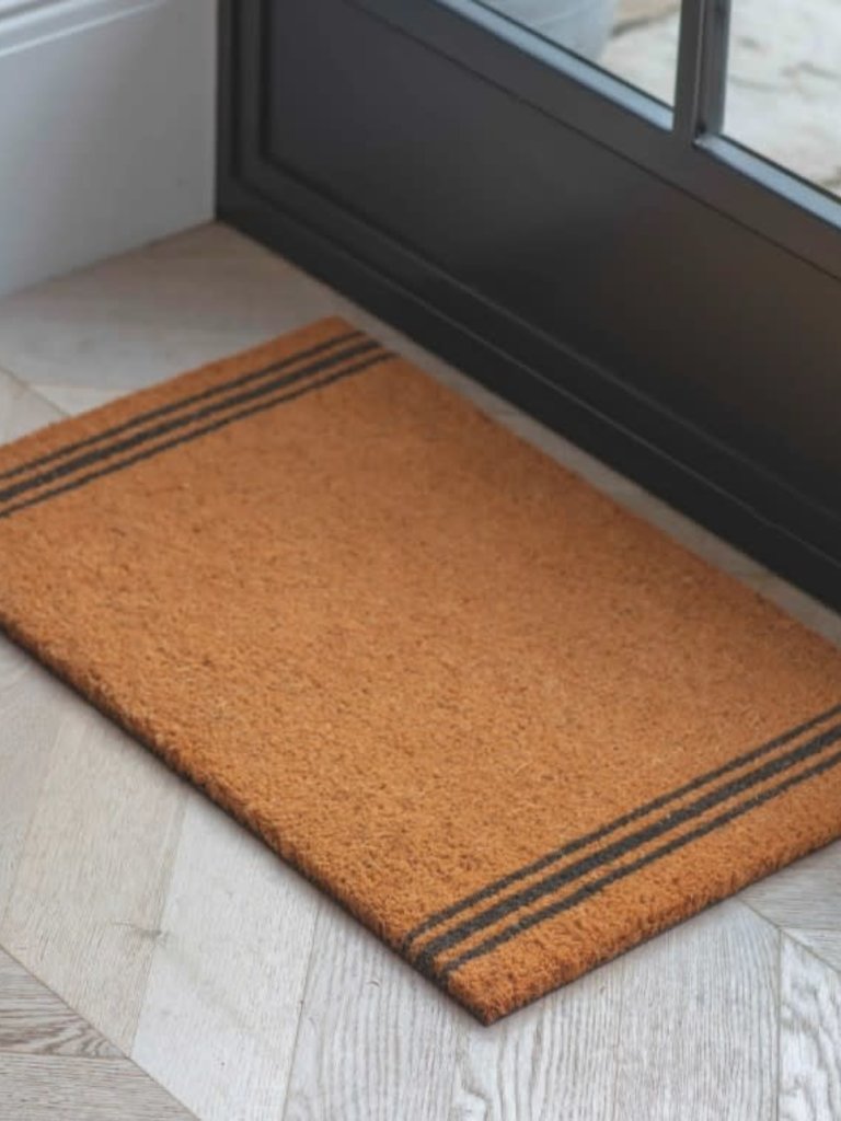 Natural Triple Stripe Doormat