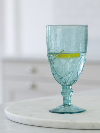 Bubble Recycled Drinking Glasses