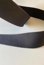 Stik-Stof Tassenband 40mm zwart