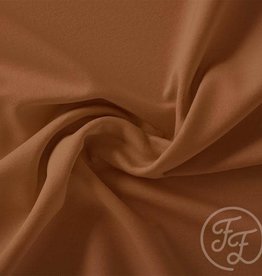 Family fabrics Caramel Cafe Uni Jersey COUPON 65 cm
