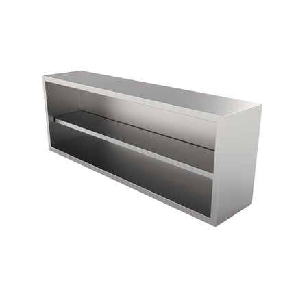 RVS wandkast