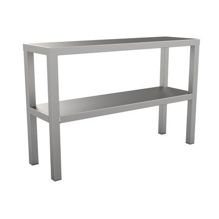 RVS etagere dubbel