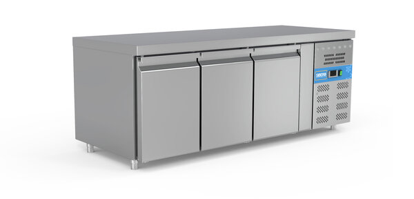 SIBERO Horeca Koelwerkbank | 3 Deurs | RVS | 465 Liter | Sibero | 1795x700x860(h)mm SIBERO Horeca Koelwerkbank | 3 Deurs | RVS | 465 Liter | Sibero | 1795x700x860(h)mm