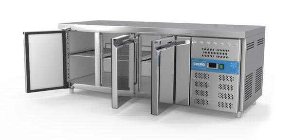 SIBERO Horeca Koelwerkbank | 3 Deurs | RVS | 465 Liter | Sibero | 1795x700x860(h)mm SIBERO Horeca Koelwerkbank | 3 Deurs | RVS | 465 Liter | Sibero | 1795x700x860(h)mm