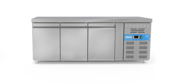 SIBERO Horeca Koelwerkbank | 3 Deurs | RVS | 465 Liter | Sibero | 1795x700x860(h)mm SIBERO Horeca Koelwerkbank | 3 Deurs | RVS | 465 Liter | Sibero | 1795x700x860(h)mm