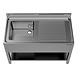 SIBERO MEGA SALE! RVS | Spoelbak | 1 Spoelbak | Links | Demontabel | 1000x700x850(h)mm | Spoeltafel Met 1 Spoelbak | 100cm breed SIBERO MEGA SALE! RVS | Spoelbak | 1 Spoelbak | Links | Demontabel | 1000x700x850(h)mm | Spoeltafel Met 1 Spoelbak | 100cm breed