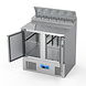 Sibero SALE! RVS Saladette - 2 Deur - Met RVS Top - 302 Liter - GN 5X1/6 - 900X700X1010(h)mm Sibero SALE! RVS Saladette - 2 Deur - Met RVS Top - 302 Liter - GN 5X1/6 - 900X700X1010(h)mm