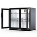 Sibero Horeca Bar Koelkast - Dubbel Deur - Zwart - Glas Deur - 220 Liter - Display Koeling - Drank Koelkast - 900x530x835(h)mm Sibero Horeca Bar Koelkast - Dubbel Deur - Zwart - Glas Deur - 220 Liter - Display Koeling - Drank Koelkast - 900x530x835(h)mm