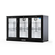 Sibero Horeca Bar Koelkast - 3 Deuren - Zwart - Glas Deur - 320 Liter - Display Koeling - Drank Koelkast - 1350x530x835(h)mm Sibero Horeca Bar Koelkast - 3 Deuren - Zwart - Glas Deur - 320 Liter - Display Koeling - Drank Koelkast - 1350x530x835(h)mm