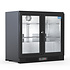 220L Bar Koelkast – 2 Glazen Schuifdeuren – Zwart – Compacte Horeca Drankkoeling 220L Bar Koelkast – 2 Glazen Schuifdeuren – Zwart – Compacte Horeca Drankkoeling