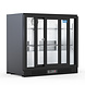 Sibero Horeca Bar Koelkast - 2 Schuifdeuren - Zwart - Glas Deur - 220 Liter - Display Koeling - Drank Koelkast - 900x520x835(h)mm Sibero Horeca Bar Koelkast - 2 Schuifdeuren - Zwart - Glas Deur - 220 Liter - Display Koeling - Drank Koelkast - 900x520x835(h)mm
