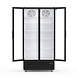 Sibero Horeca drank koelkast | Zwart | 800 Liter | 2 Glas deuren koeling | 1000x720x2020(h)mm Sibero Horeca drank koelkast | Zwart | 800 Liter | 2 Glas deuren koeling | 1000x720x2020(h)mm