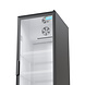 Sibero Horeca drank koelkast | Zwart | 360 Liter | Glas deur koeling | 580x606x1980(h)mm Sibero Horeca drank koelkast | Zwart | 360 Liter | Glas deur koeling | 580x606x1980(h)mm