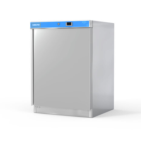 SIBERO RVS Vrieskast - 1 Deur - 200 Liter - 600X615X870(h)mm SIBERO RVS Vrieskast - 1 Deur - 200 Liter - 600X615X870(h)mm