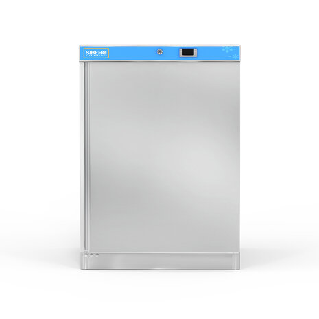 SIBERO RVS Vrieskast - 1 Deur - 200 Liter - 600X615X870(h)mm SIBERO RVS Vrieskast - 1 Deur - 200 Liter - 600X615X870(h)mm