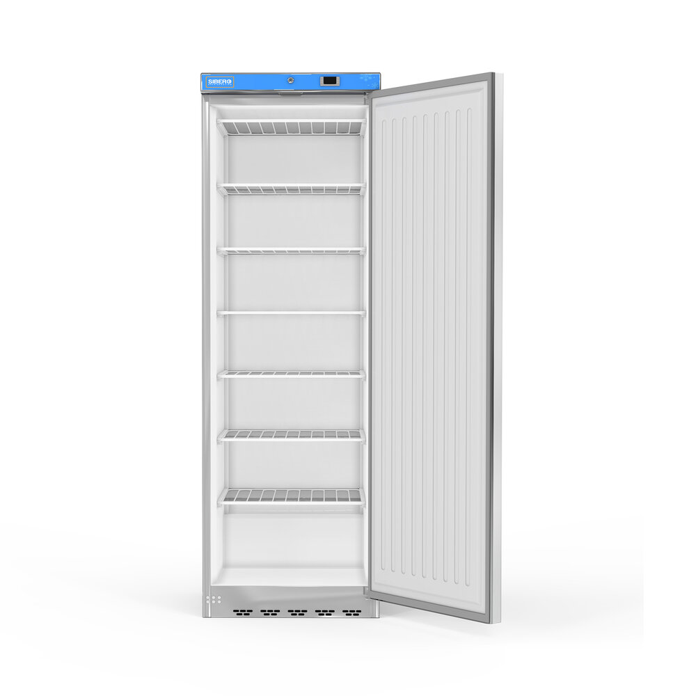 SIBERO RVS Vrieskast - 1 Deur - 400 Liter - 600X615X1870(h)mm SIBERO RVS Vrieskast - 1 Deur - 400 Liter - 600X615X1870(h)mm