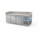 Sibero Pizzawerkbank - 3 Deuren - 456 Liter - 2025X800X1000(h)mm Sibero Pizzawerkbank - 3 Deuren - 456 Liter - 2025X800X1000(h)mm