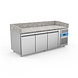 Sibero Pizzawerkbank - 3 Deuren - 456 Liter - 2025X800X1000(h)mm Sibero Pizzawerkbank - 3 Deuren - 456 Liter - 2025X800X1000(h)mm