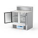 Sibero Pizzawerkbank Met Vitrine - 2 Deuren - 257 Liter - 900X700X1100(h)mm Sibero Pizzawerkbank Met Vitrine - 2 Deuren - 257 Liter - 900X700X1100(h)mm