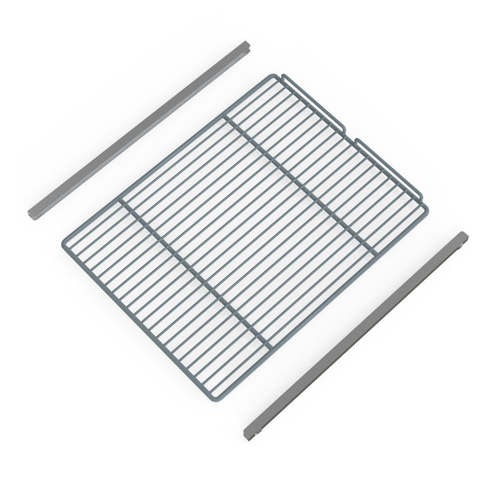 SIBERO Geleider Set Met Rooster - Voor RVS Koel/Vrieskast - SIB650K/SIB650V SIBERO Geleider Set Met Rooster - Voor RVS Koel/Vrieskast - SIB650K/SIB650V