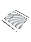 Sibero Geleider Set Met Rooster - Voor RVS Koel/Vrieskast - SIB650K/SIB650V