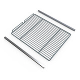 SIBERO Geleider Set Met Rooster - Voor RVS Koel/Vrieskast - SIB650K/SIB650V