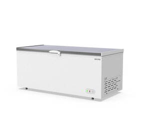 SIBERO RVS Vrieskist – 650L – Horeca Diepvrieskist met RVS Deksel – 1810x765x840mm SIBERO RVS Vrieskist – 650L – Horeca Diepvrieskist met RVS Deksel – 1810x765x840mm