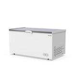 SIBERO RVS Vrieskist – 550L – Horeca Diepvrieskist met RVS Deksel – 1530x765x840mm