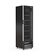 SIBERO 380L Luxe Display Koelkast – 1-Deurs – Geforceerde Koeling – Glasdeur – Zwart Interieur & Exterieur – 540x580x1900mm SIBERO 380L Luxe Display Koelkast – 1-Deurs – Geforceerde Koeling – Glasdeur – Zwart Interieur & Exterieur – 540x580x1900mm