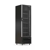 ''Lichte schade'' Luxe Display Koelkast – 1-Deurs – Geforceerde Koeling – Glasdeur – Zwart Interieur & Exterieur – 540x580x1900mm