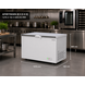 SIBERO RVS Vrieskist 450L – Professionele Horeca Diepvrieskist – RVS Deksel – 1270×765×840 mm