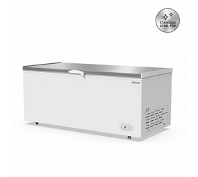 SIBERO RVS Vrieskist 650L – Horeca Diepvrieskist