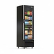 SIBERO Luxe Display Koelkast 380L – 1 Deurs – Geforceerde Koeling – Glasdeur – Zwart – 540×580×1900 mm SIBERO Luxe Display Koelkast 380L – 1 Deurs – Geforceerde Koeling – Glasdeur – Zwart – 540×580×1900 mm