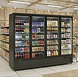 SIBERO Supermarkt Koelkast 2159L – 4 Deurs – Geventileerde Koeling – Glasdeuren – Zwart – 2508×710×2030 mm SIBERO Supermarkt Koelkast 2159L – 4 Deurs – Geventileerde Koeling – Glasdeuren – Zwart – 2508×710×2030 mm