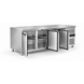 SIBERO RVS Koelwerkbank 3-Deurs – 465 Liter – Werkblad 1795 x 700 mm – Dixell-Thermostaat – Professionele Horeca