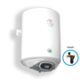 Verticale elektrische boiler 30L, 1,5kW, met digitale bediening