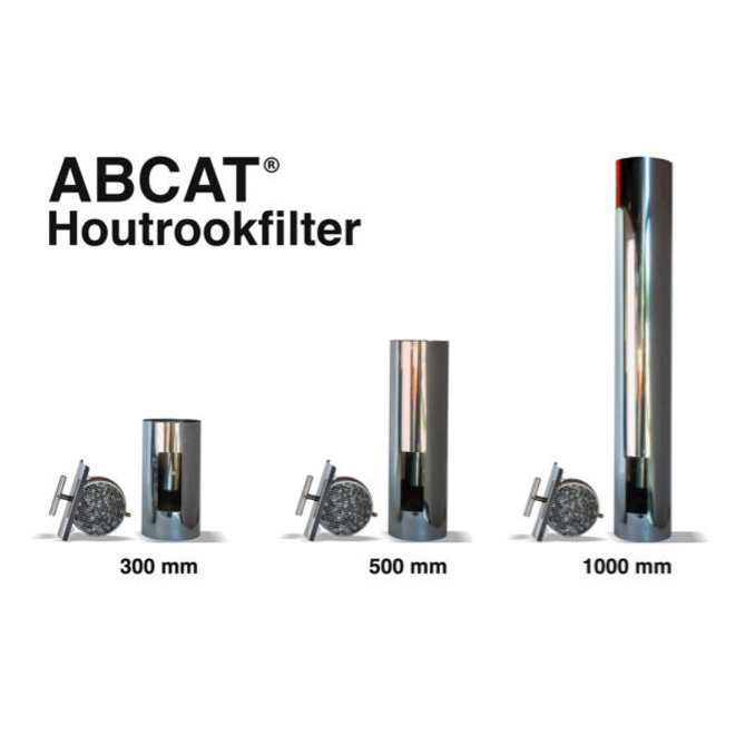 ABCAT Houtrookfilter met een diameter van 150 mm