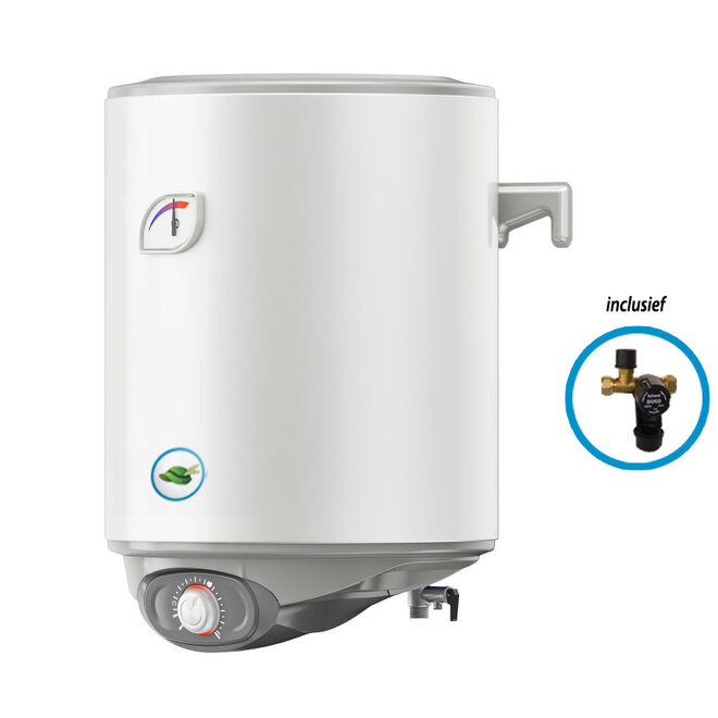 Elektrische campingboiler 30L, 2x 800 Watt, droog verwarmingselement