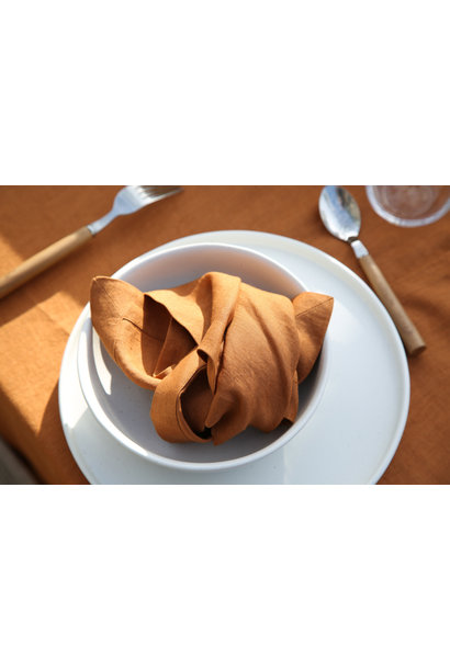 Linen Napkin Caramel