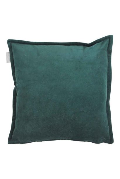Kussen Fluweel Flessengroen