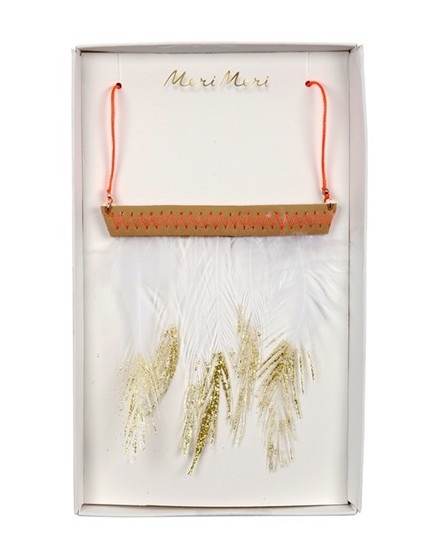 Feather Necklace - Meri Meri-1